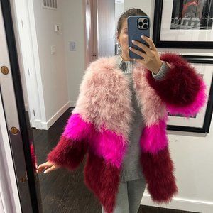 Real Feather Jacket by Lisa Perry